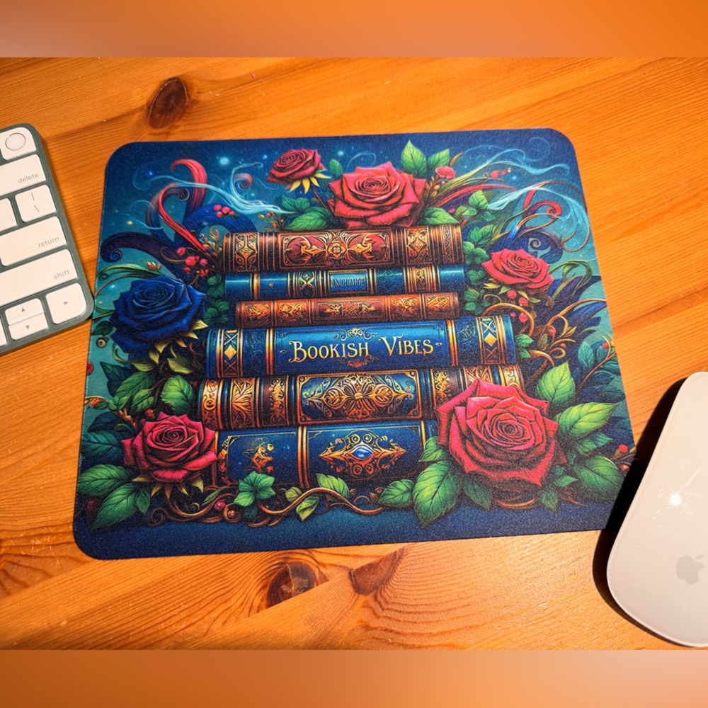 Bookish Vibes Mouse Pad